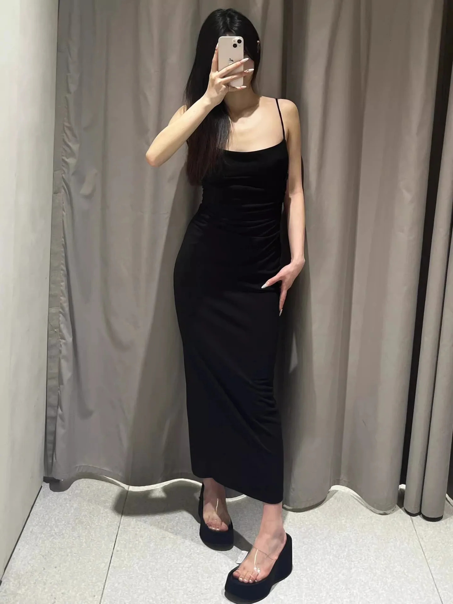 Summer 710cm Heel Platform Women Slippers Fashion Elegant High Wedges Slides Shoes Ladies Casual Beach Slipper 260208
