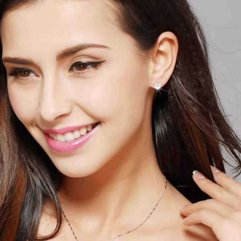 Women's 1Ct Diamond Earrings 925 Sterling Silver On Sale Cheap Buy Moissanite Jewelry