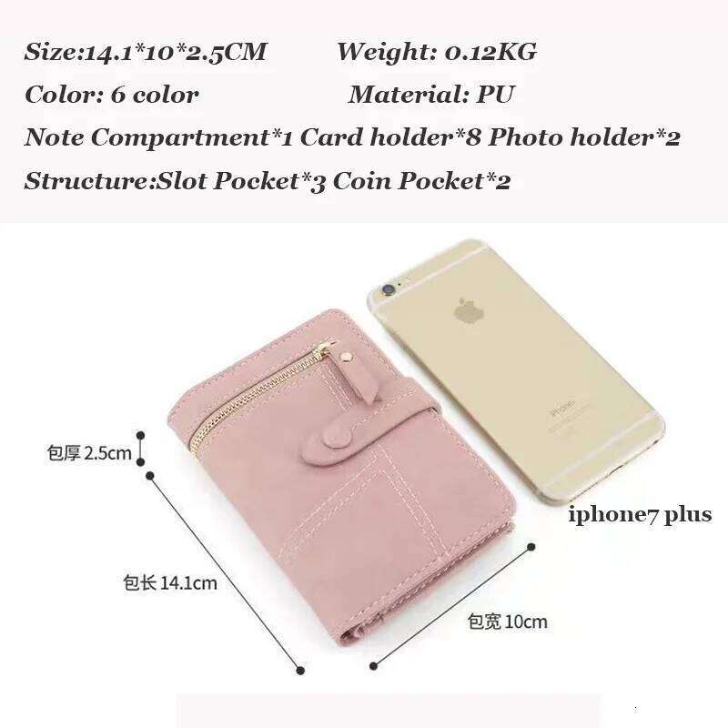 Personalized Name Women's Short Wallet Engraved name Multifunctional Solid Color Stitching Buckle Multi-card Coin Purse Y260206