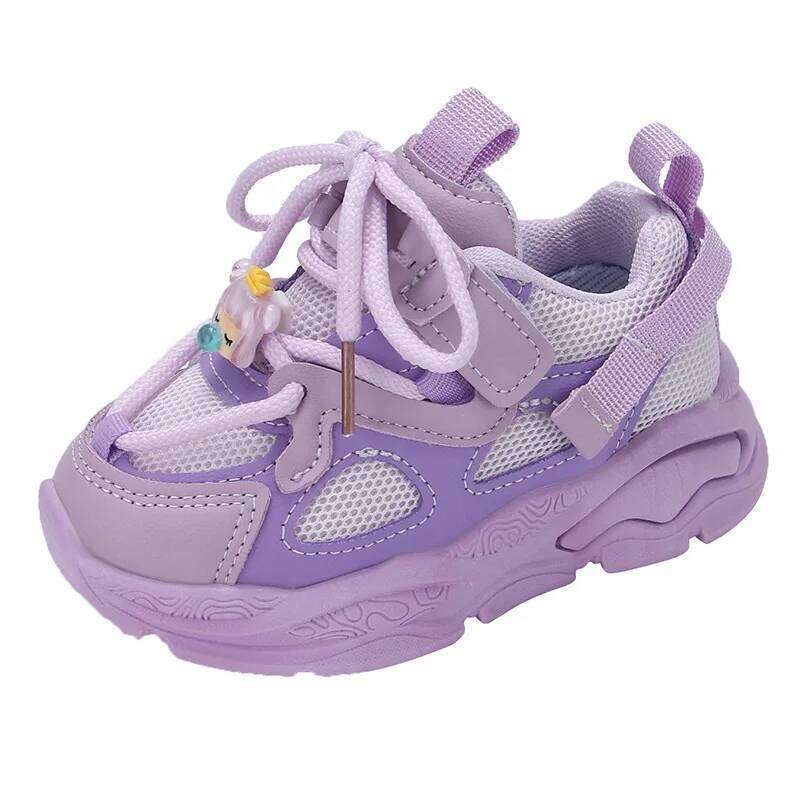 Sneaker Autumn New Girl's Sneakers Hollowed Out Single Mesh Boys' Shoe Comfort Casual Shoes for Child Zapatos Nia H260207