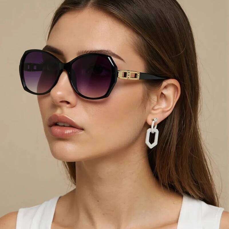 New High-End Stylish UV-Resistant Sunglasses Sunshade Versatile For Instagram Influencers And Street Style 2608 Y260207