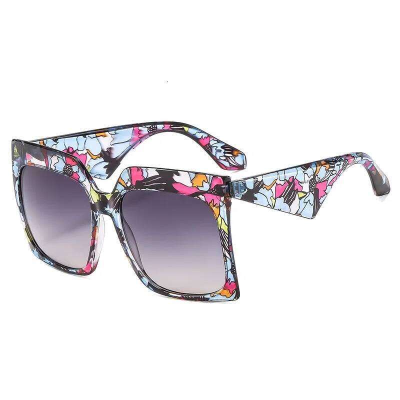 New Two-color Frame Square Sunglasses Women Retro Trending Luxury Female Eyewear Shades UV400 Sun Glasses Brand Oculus Y260207