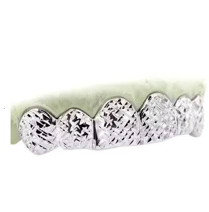 925 Sterling Silver Custom Teeth Jewelry Iced Moissanite Diamond Teeth Grillz 10K/14K/18K Gold