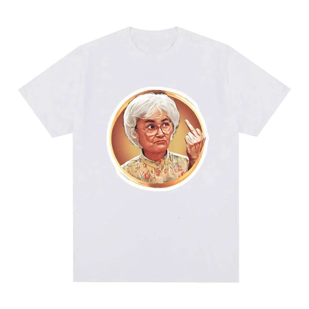 Golden Girls T-shirt Unisex 100% Cotton Tee-shirt Graphic Printing Kawaii Round Neck Tshirt Short Sleeve Casual Fashion Clothes C260207