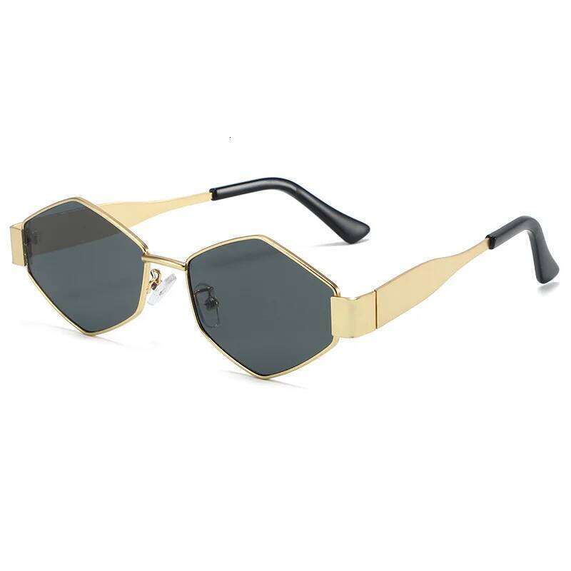 Vintage Special-Shaped Sunglasses Women Men Square Sun Glasses Female Retro Polygon Oculos De Sol for Male Eyeglass Eyewear Y260207