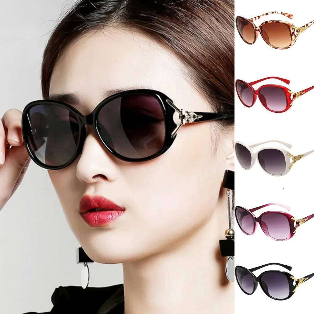 New Vintage Oversized Sunglasses Woman Fashion Big Frame Sun Glasses Female Brand Designer Eyewear UV400 Oculos De Sol Y260207