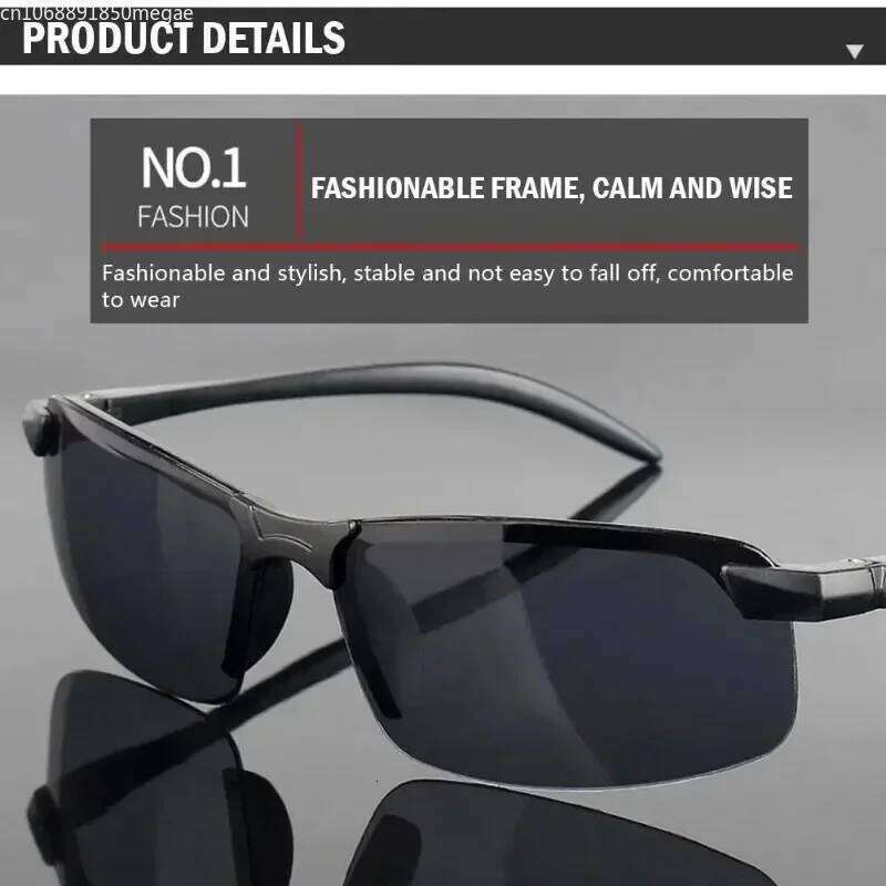 Sunglasses Men UV400 Sun Goggles Outdoor Sport Eyewear Fishing Sunshades Glasses Y260207