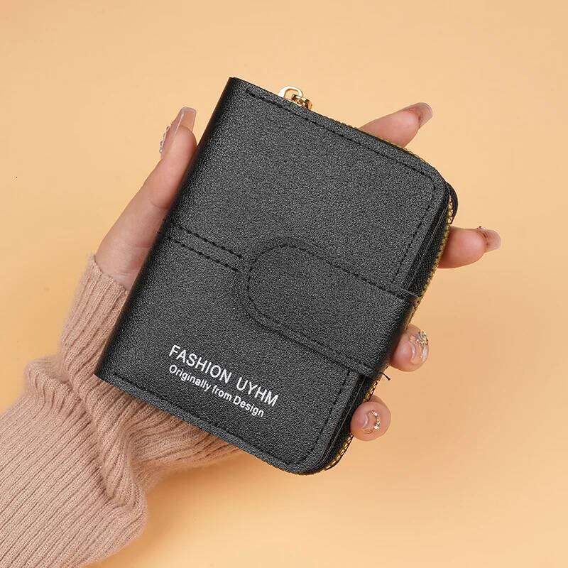 New popular foreign trade item, multifunctional women's short student wallet, and coin purse Y260206