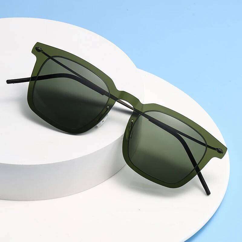 TAG Hezekiah Danish Design Polarized Sunglasses Men 8346 Ultralight titanium Sunglass Women Outdoor Driving UV400 Sun Glasses Y260207