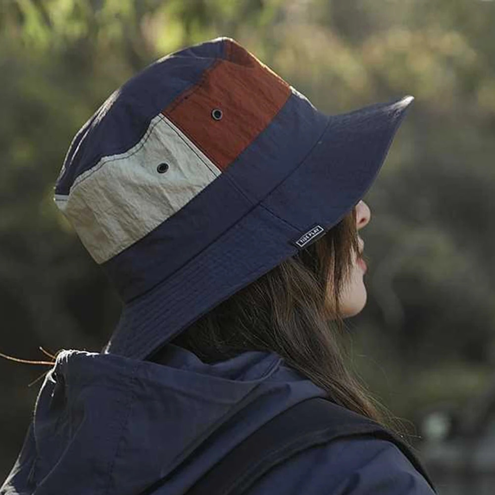 Sun Protection Wide Brim Bucket Hat Quickdry Summer Man Women AntiUV Caps Breathable Fisherman Camping 260206
