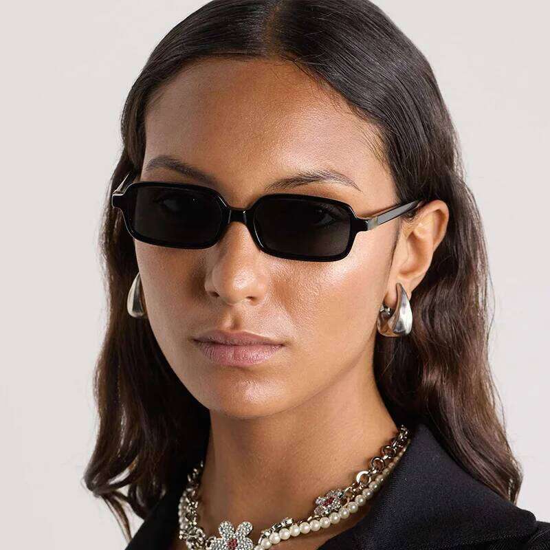 Luxurious Rectangle Sunglasses Women Oval Vintage Brand Designer Square Sun Glasses Men Shades Female Eyewear Y260207