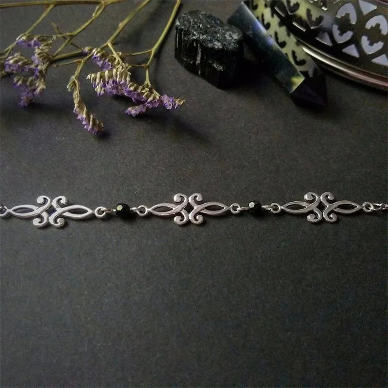 Retro Style Texture Join Necklaces For Women Silver Color Stainless Steel Neck Chains For Women Jewelry Chocker 260124