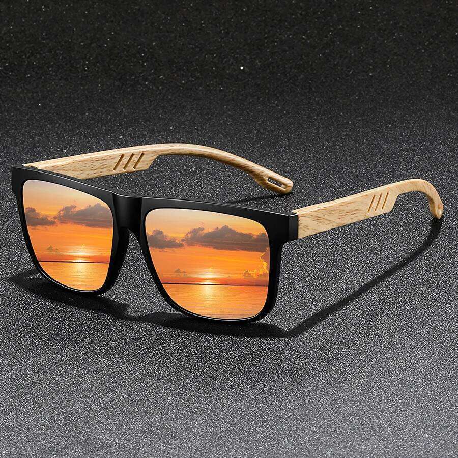 Fashion Vintage Unisex Square Sunglasses Men Women Fishing Driving Man Luxury Brand Designer Sun Glasses UV400 Eyewear Y260207