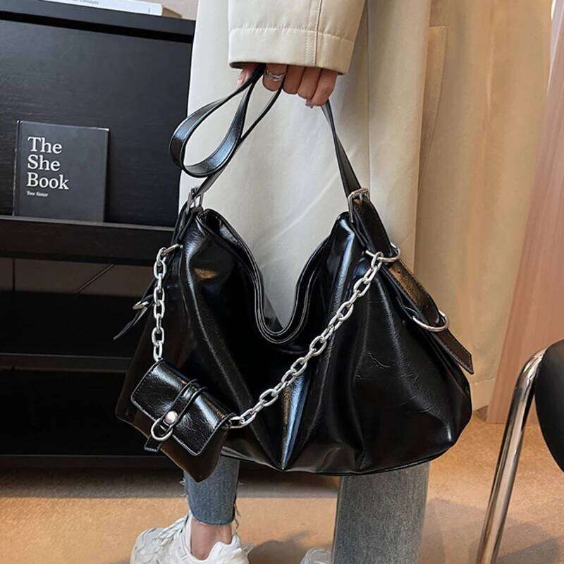 Popular Advanced Women's Underarm Trendy Simple Shoulder Bag, Fashionable Large Capacity Crossbody Bag C260207