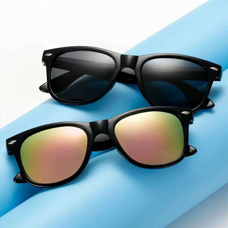2023 New Classic Rice Nail Sunglasses For Woman Fashion Transparent Frame Mirror Sun Glass Vintage Man UV Protection Eyewear Y260207
