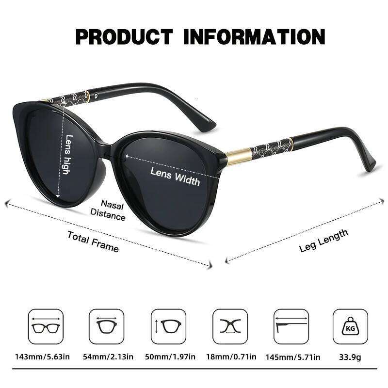 REXXAR Polarized High Quality Cat Eye Sunglasses Women Men Sexy Fashion Brand Sun Shopping Party Male Female Glasses Y260207