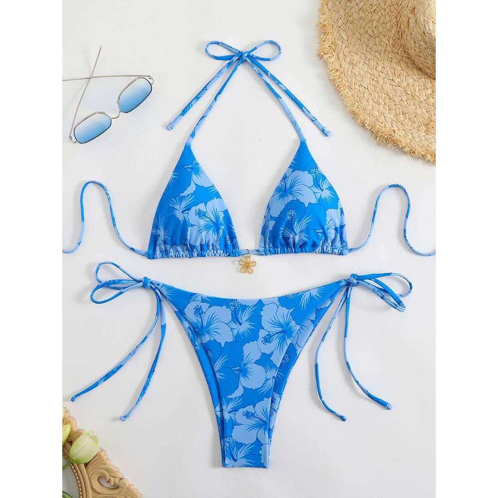 Sexy Micro Bikini Women's Swimsuit 2025 Trend Female Swimwear Two-piece Thong Bikinis Sets Beach Wear Swimming for Bathing Suit C260207