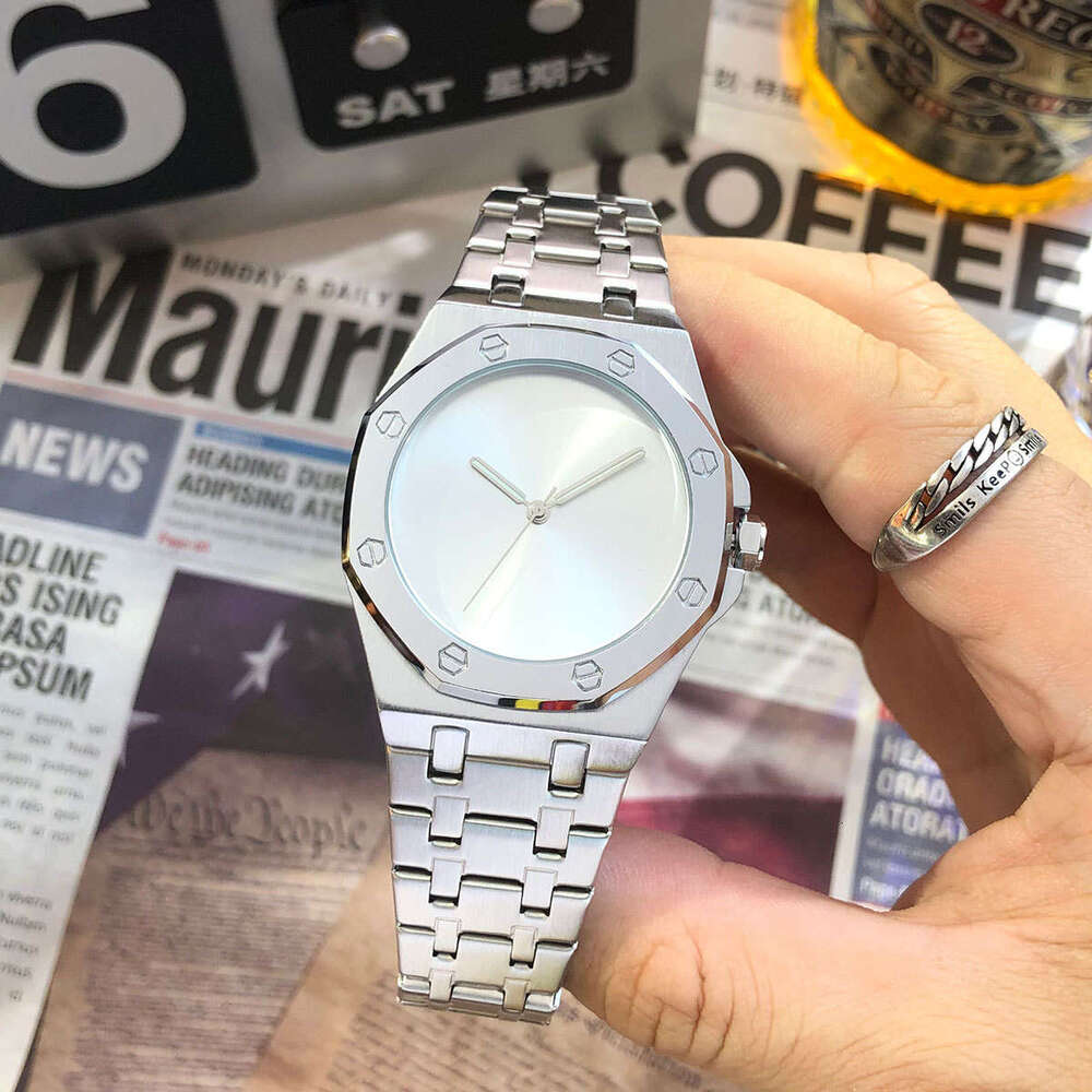 Free Shipping Minimalist Smooth Surface Eight-Sided Waterproof watch