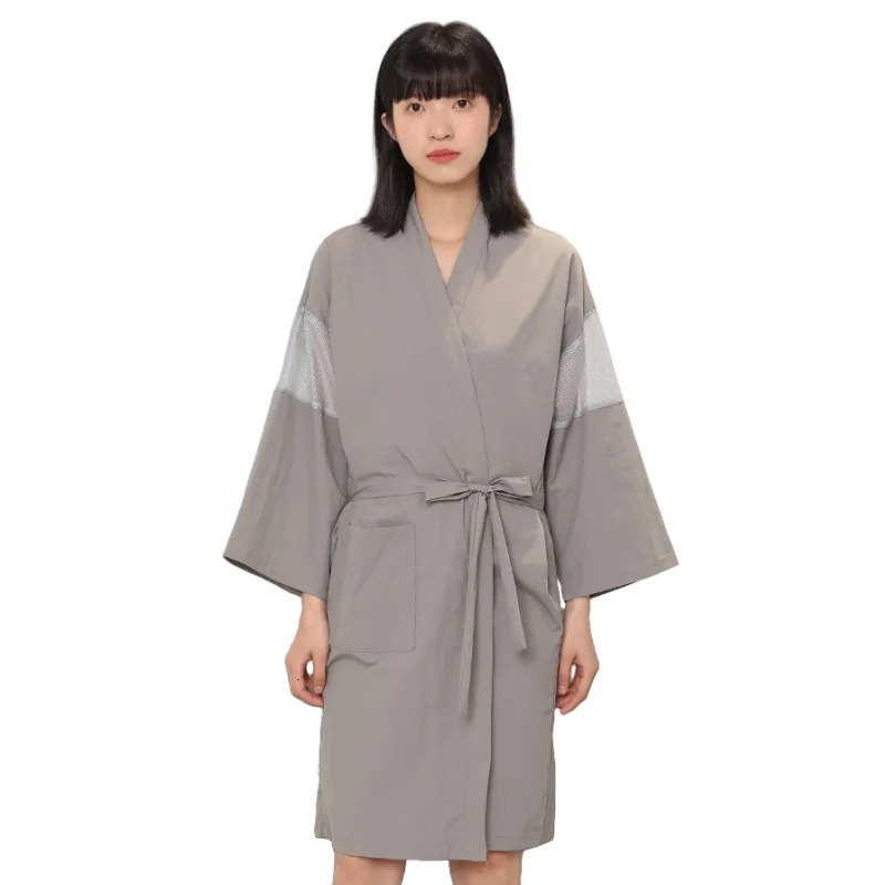 Hair Salon Hairdressing Robe Haircut Smock Non Stick To Hair Wrap Cloth Hair Cutting Clothing Hairdresser Gown Styling Capes 260203