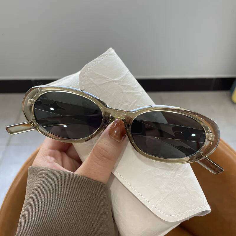 Popular Women's 2024 NEW Sunglasses Unique Oval Sun Glasses Men Goggle Shades Mirror Colorful Y2K Fashion Eyewear Y260207