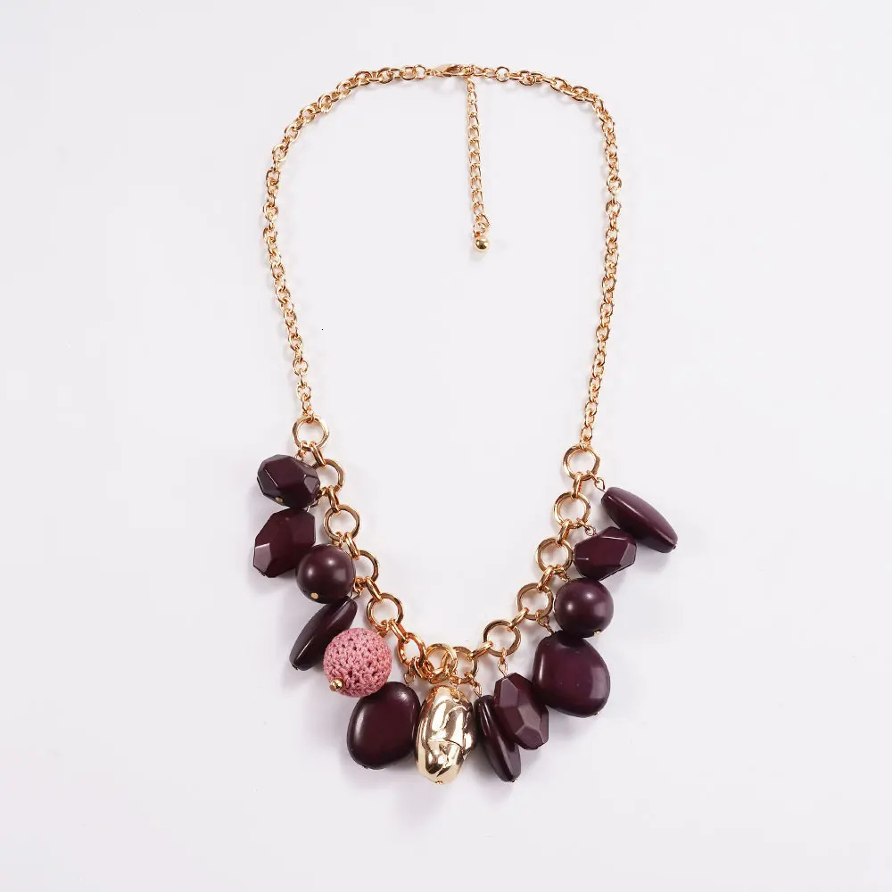 Fashionable Minimalist Irregular Pendant Necklace With Collarbone Chain Banquet Accessory Jewelry 260107