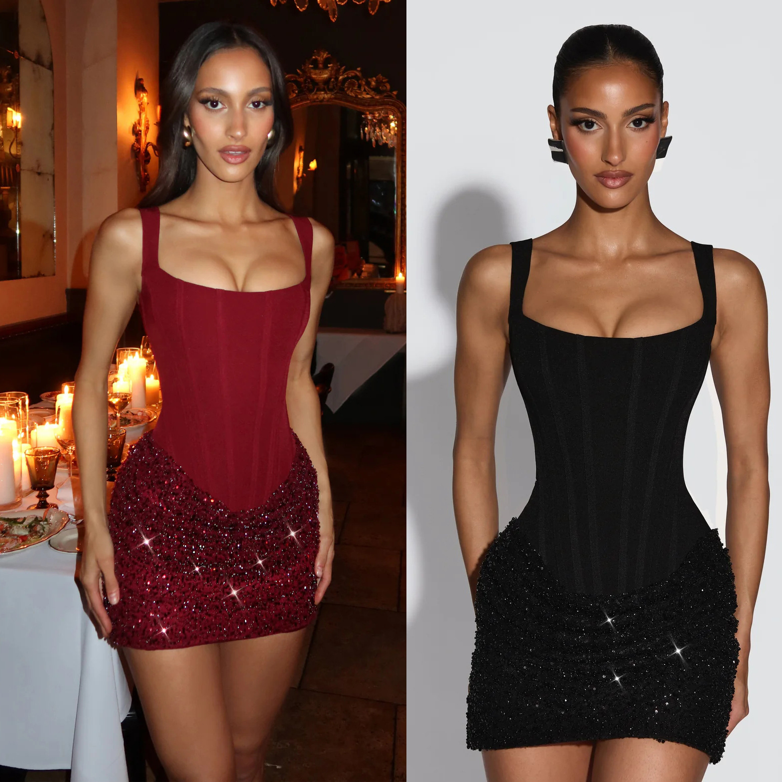 Sexy Sequin Party Dresses Pleated Slim Bodycon Dress Women Spaghetti Strap Mini 2026 Summer Dress Evening Nightclub R260208