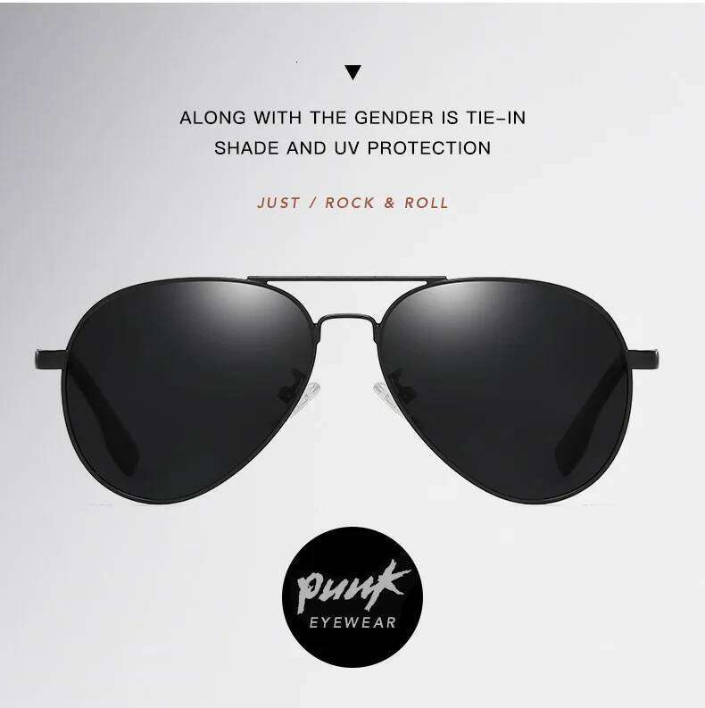Glasses Polarized Sunglasses Driving UV400 Protection Sports Unisex Punk Rock Film Mirror Face Fashion Sun Eyewear T1001 Y260207