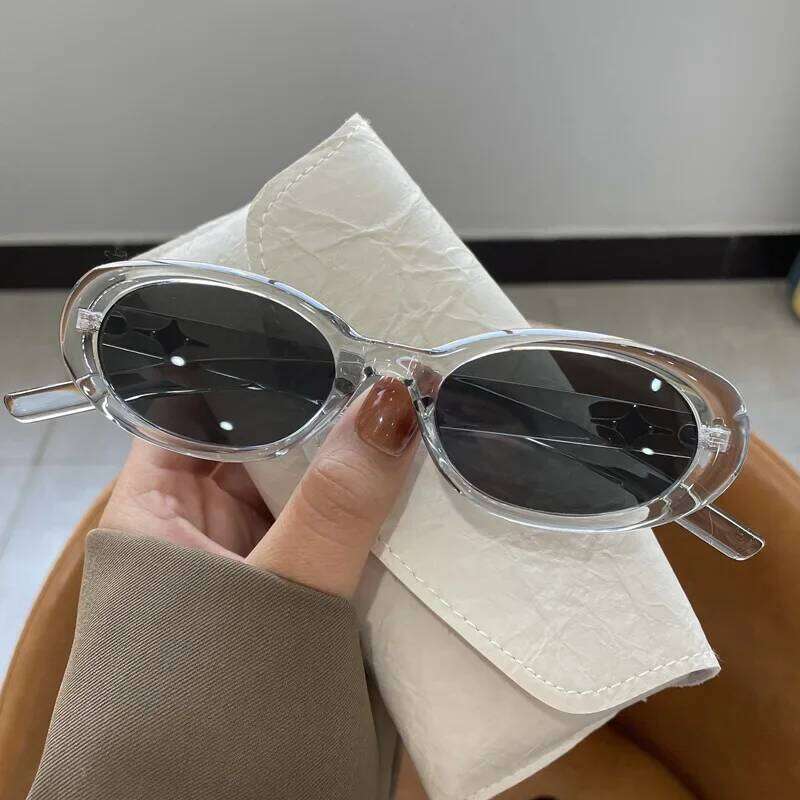 New Small Frame Oval Shape Sunglasses Classic Men's Vintage Sun Glasses Women Outdoor Leisure Eyewear UV400 Oculos De Sol Y260207