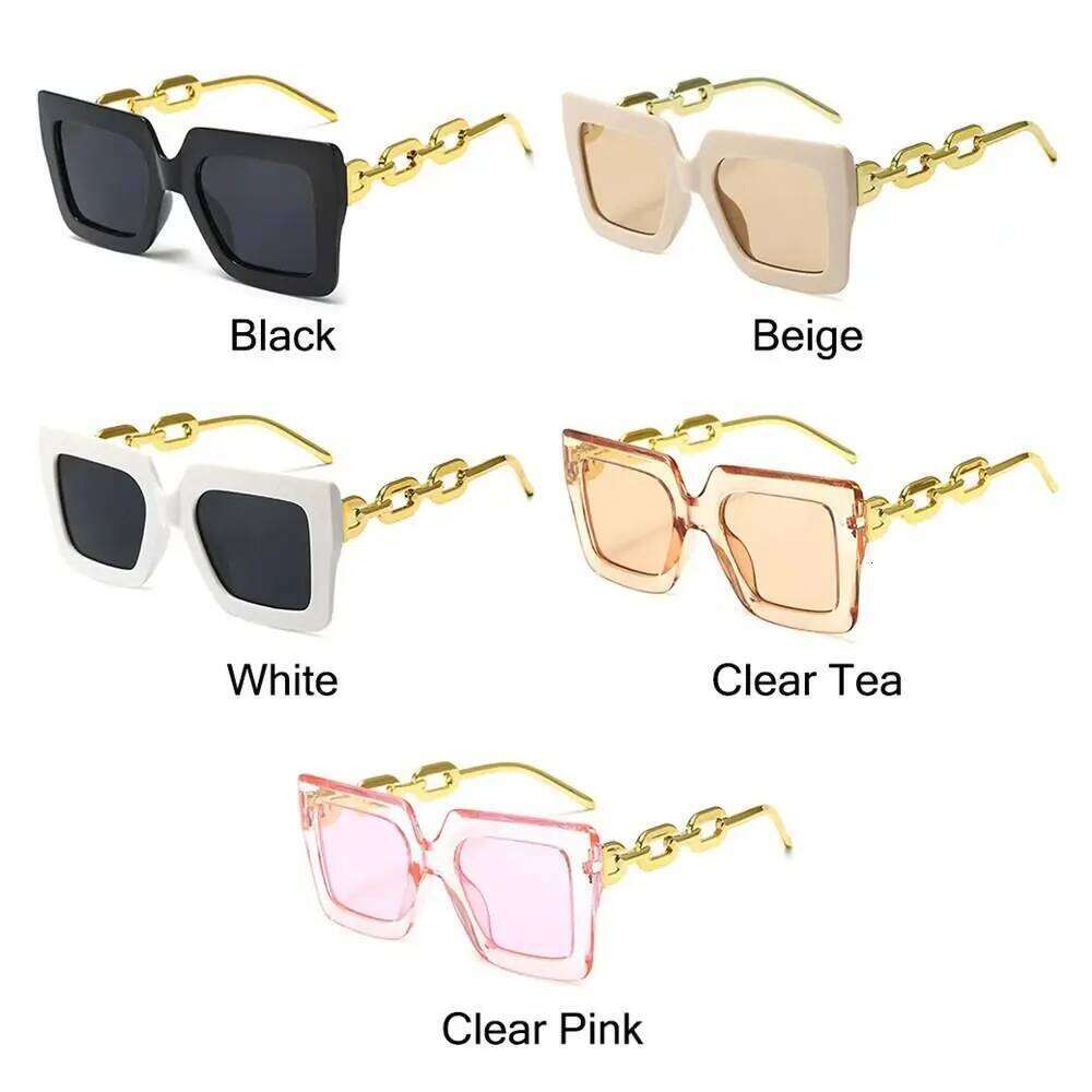 UV400 Protection Oversized Square Luxury Retro Big Sun Glasses Vintage Beach Sunshade Sunglasses for Women & Men Y260207
