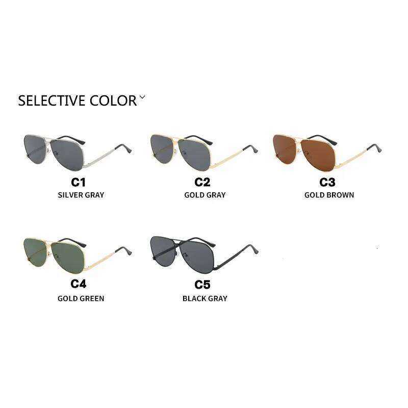 2025 Women Sunglasses Aviation Sung Glasses Retro Female Pilot Driving Travel Outdoor Ins Eyewears Oculos De Sol UV400 Y260207