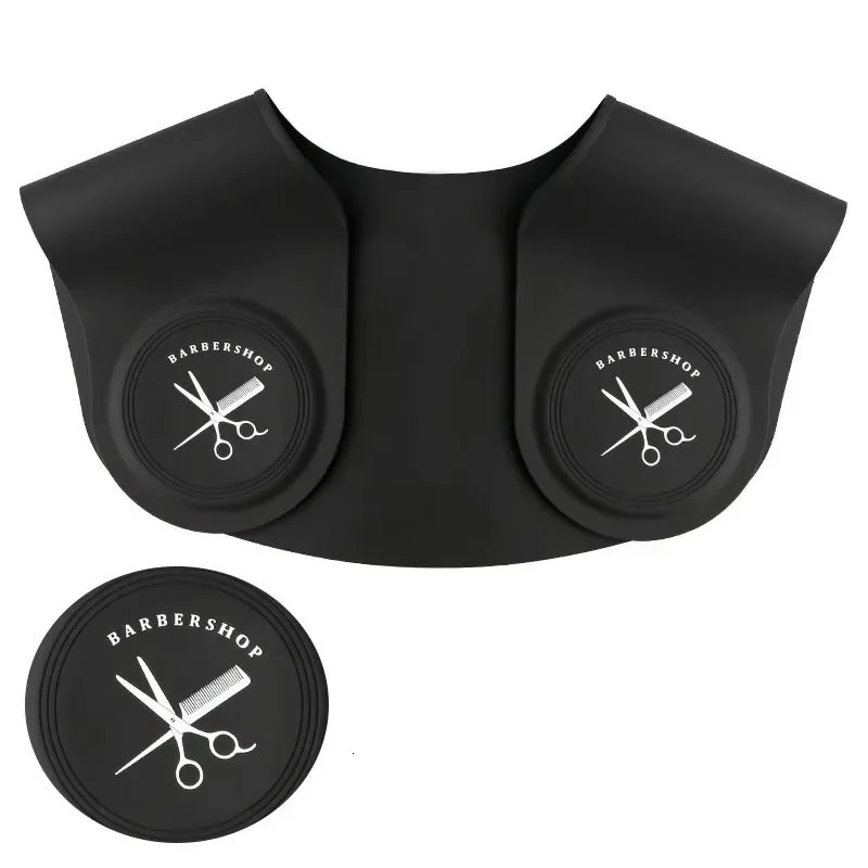 Stylist Cutting Cape Silicone ing Shawl Waterproof Neck Collar Wrap Cover Barber Hairdressing Hair Coloring Accessories 260203