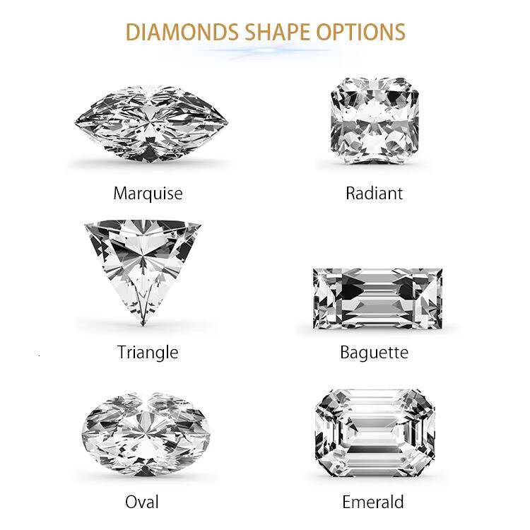 VOAINO 46CT D Color VS1 IGI Certified CVD HPHT Cvd Synthetic Loose IGI Lab Grown Diamonds Material Rough Wholesale