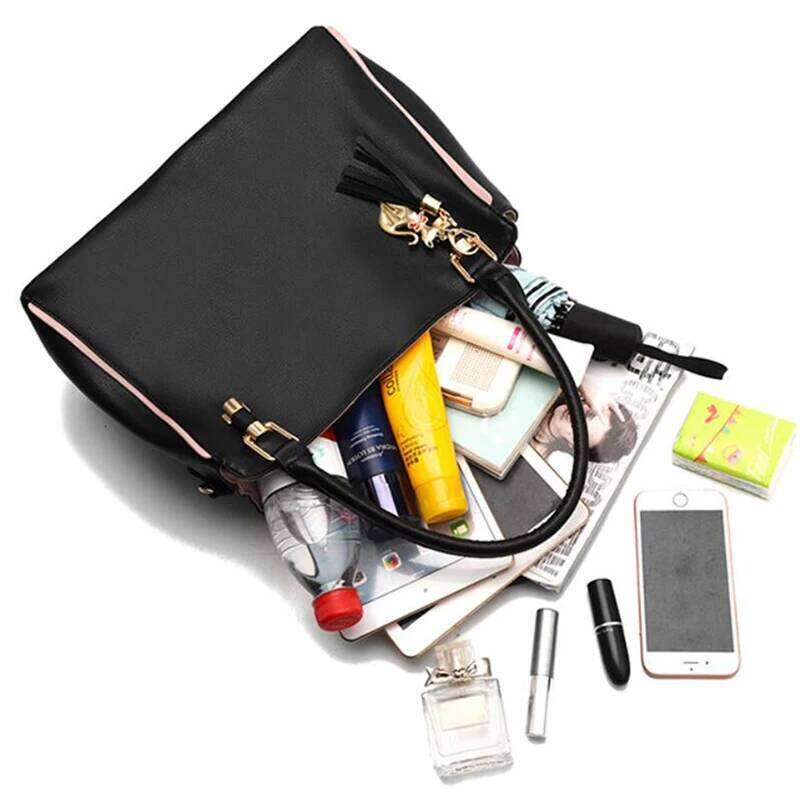 Messenger New Tide Female Top-handle Bag Girls Simple Shoulder Bags Women Handbags for Lady Totes Fashion Party Pack C260207