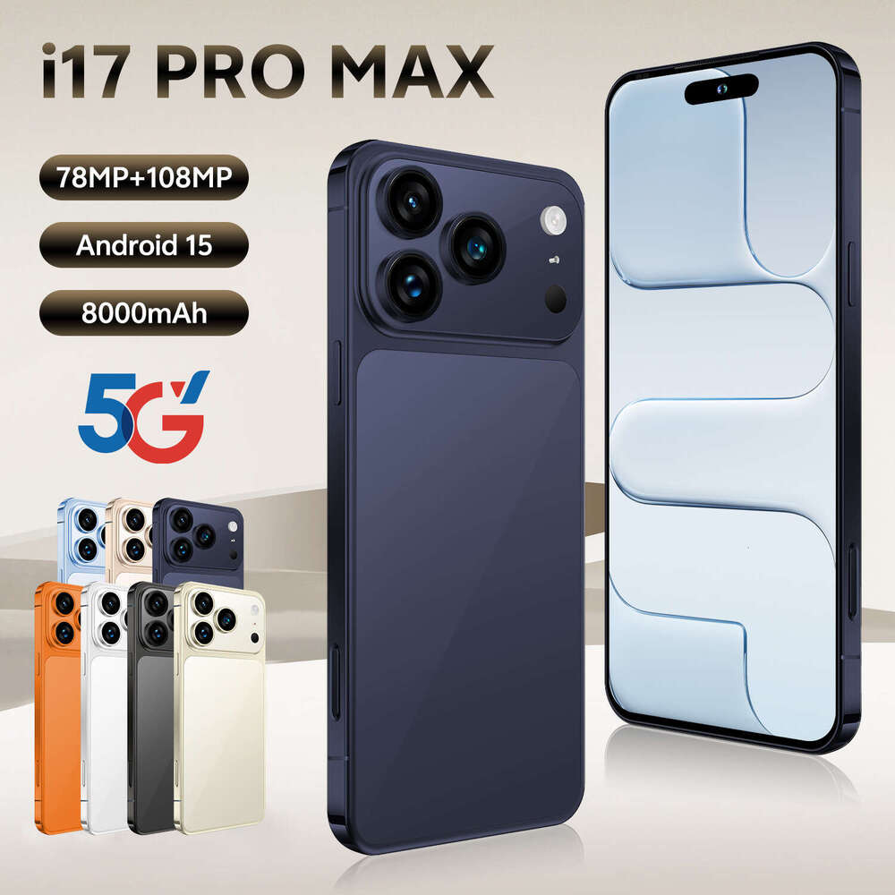 Famous brand hot cross-border i17 ProMax smartphone 7.3-inch 16+1T Android smartphone source factory price CKS