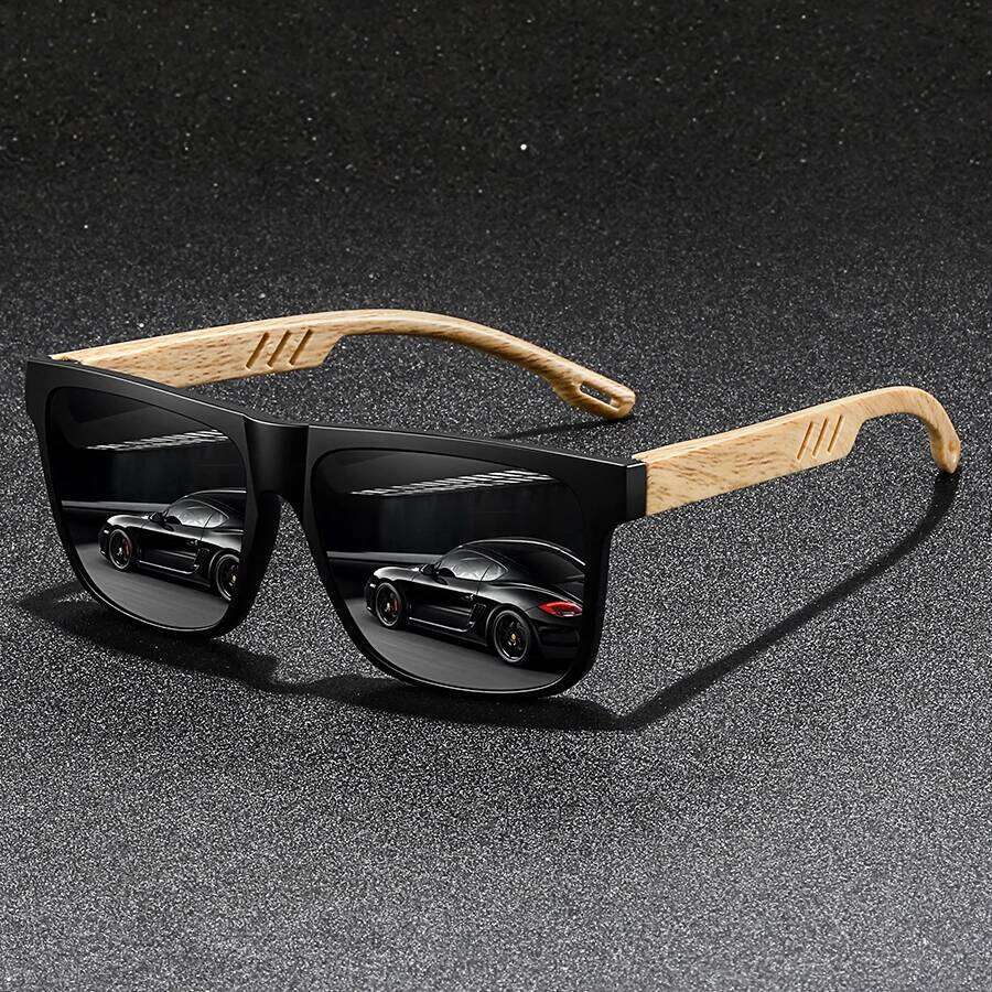 Fashion Vintage Unisex Square Sunglasses Men Women Fishing Driving Man Luxury Brand Designer Sun Glasses UV400 Eyewear Y260207