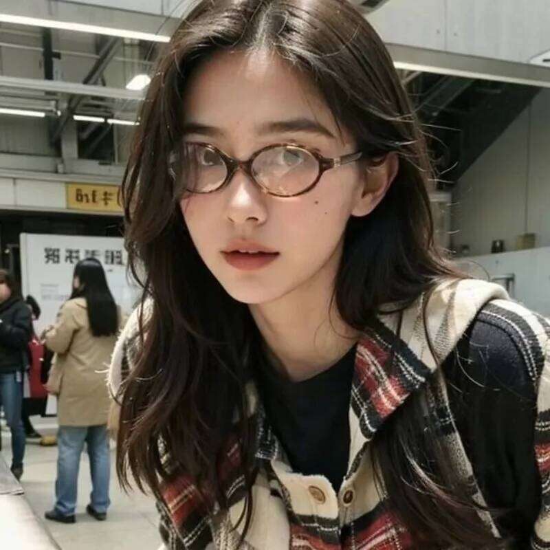 Fashion Small Oval Leopard Sunglasses Women Lovely Ins No Makeup Anti Blue Light Cute Decorative Computer Glasses Y260207