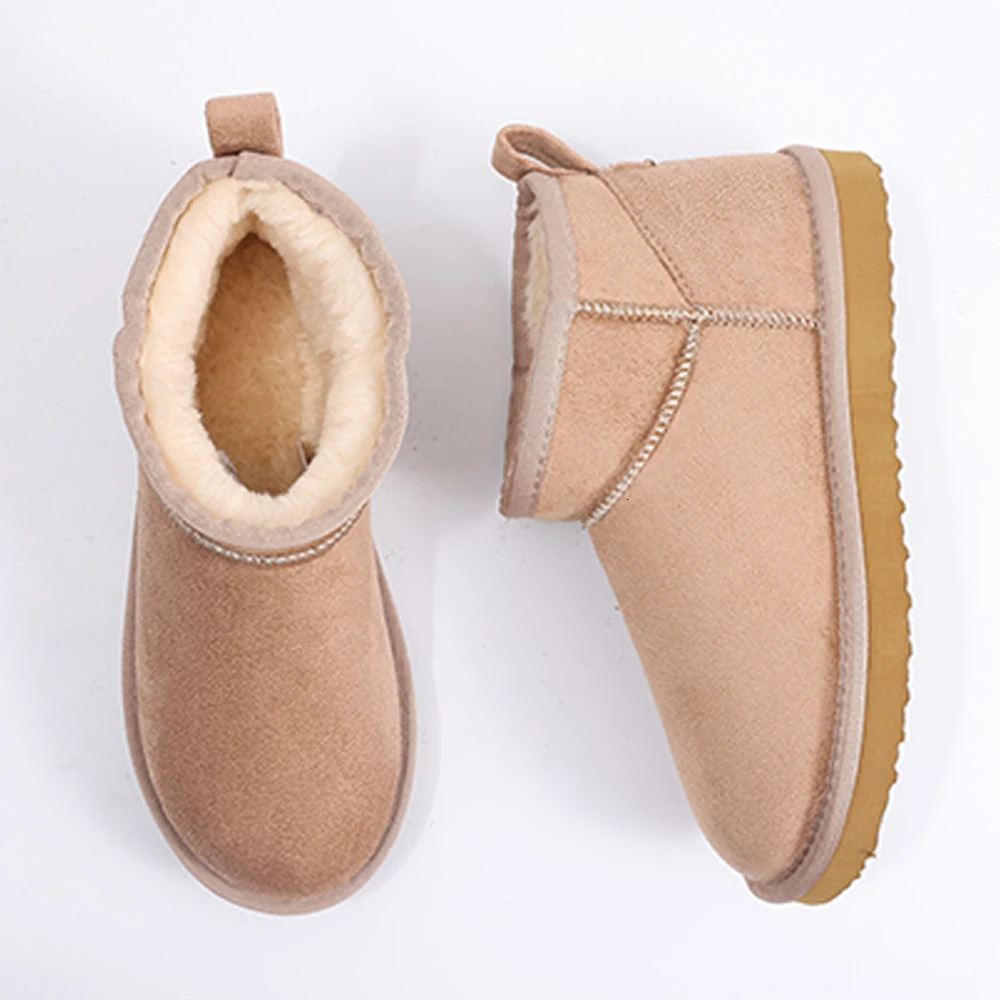 Bebealy Outdoor Snow Boots Winter Super Warm Short Ankle Plush Soft For Women Fashion Cozy Antiski 260208