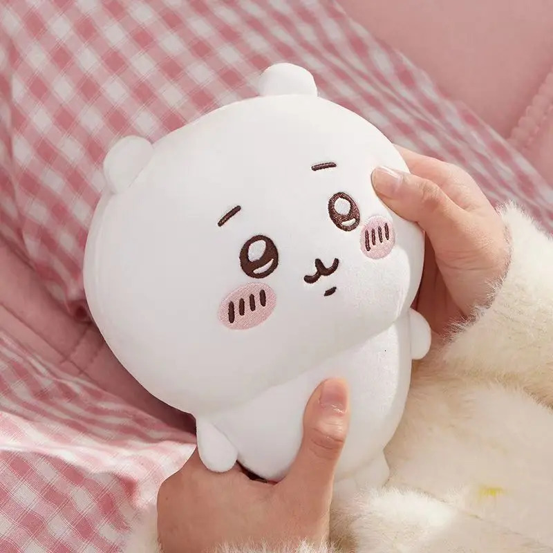 nime Figures Chikawas Cartoon Cute Plush Keychain Figures Hachiware Usachi Small Feet Pendant Self Deprecating Bear Doll Gift 260130