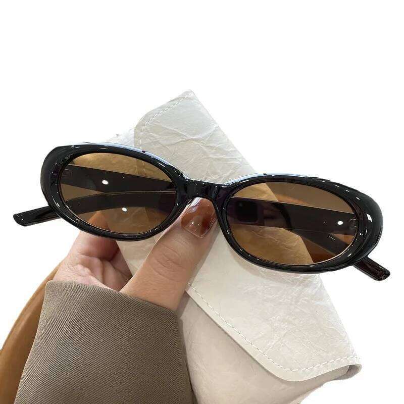 Popular Women's 2024 NEW Sunglasses Unique Oval Sun Glasses Men Goggle Shades Mirror Colorful Y2K Fashion Eyewear Y260207