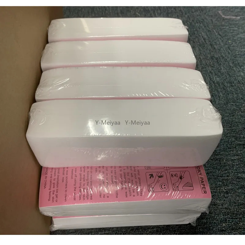 100/200/500/1000PCS Nonwoven Body Cloth Hair Wax Paper Roll Epilator Wax Strip Paper High Quality Wholesale 260126