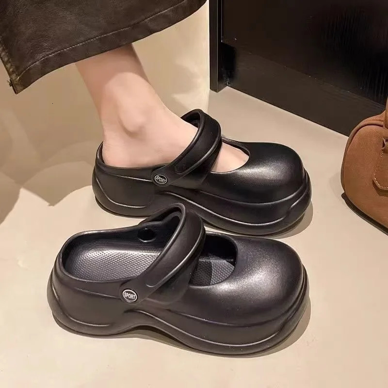 Kidmi Womens Sandals EVA Slippers Fashion Comfortable Home Nonslip And Wearresistant Beach Shoes Summer Thicksoled 260208