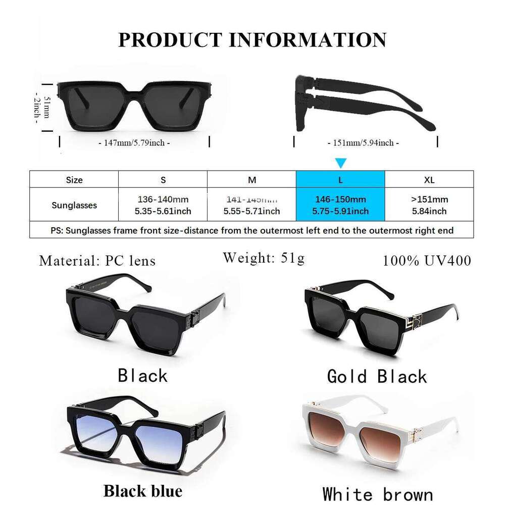 Ruiao Retro Black Millionaire Shades Luxury Sunglasses 2025 For Men Designer Famous Brand Square Sun Glasses Man Women Sunglass Y260207