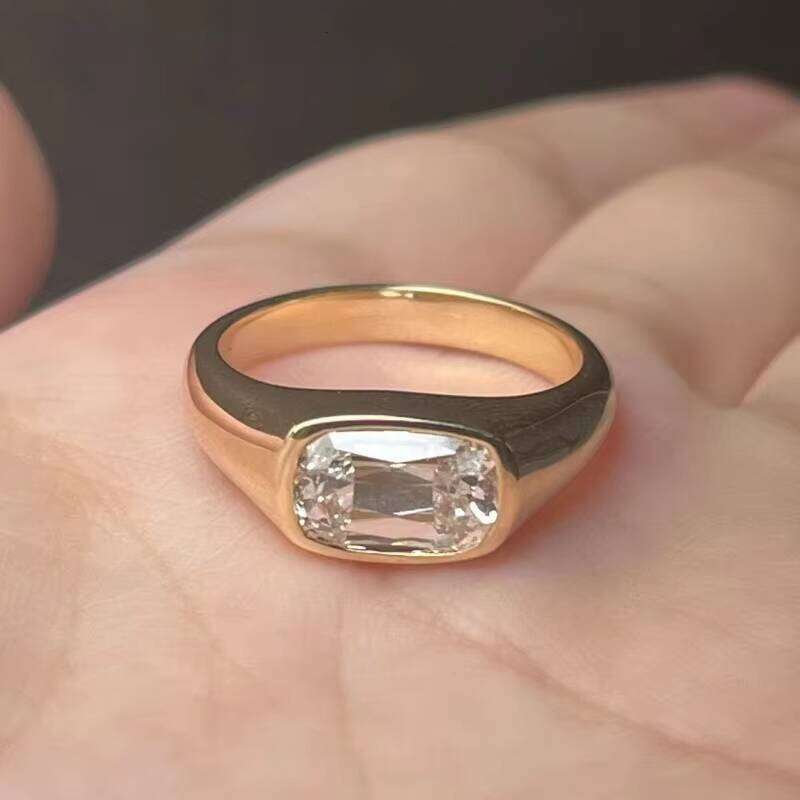 Anster IGI Certified 1.78Ct Lab Grown Diamond 14K 18K Gold Jewelry For Popular Engagement Party Gift Ring