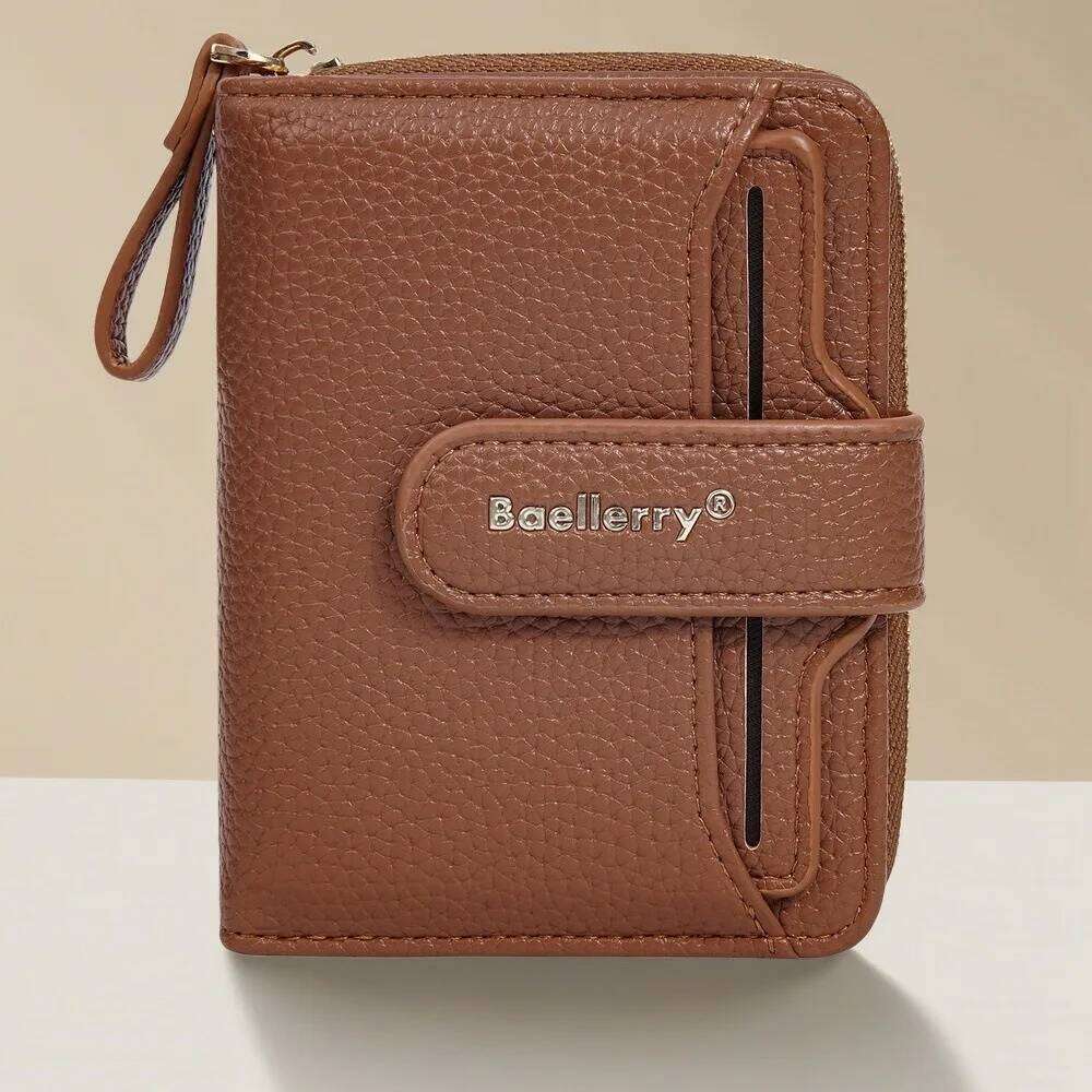 Baellerry Slim Women's Wallet RFID Blocking Multi Card Organizer, Zip Coin Purse - Gift for Mom/Wife Everyday Use Y260206