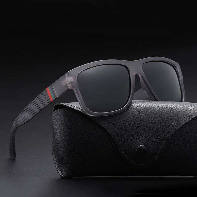 2024 Luxury Brand Polarized Sunglasses Men High-End Outdoor Fashion Square Driving Eyewear Travel Sun Glasses Uv400 Y260207