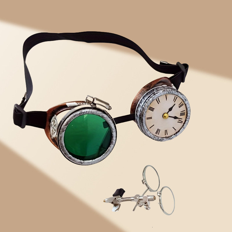 Sunglasses Goggles Festivals Rave Glasses Vintage Sunglasses Len Welding Steampunk Goggles Glasses Retro Gothic Cosplay Punk Goggle Eyewear 230302