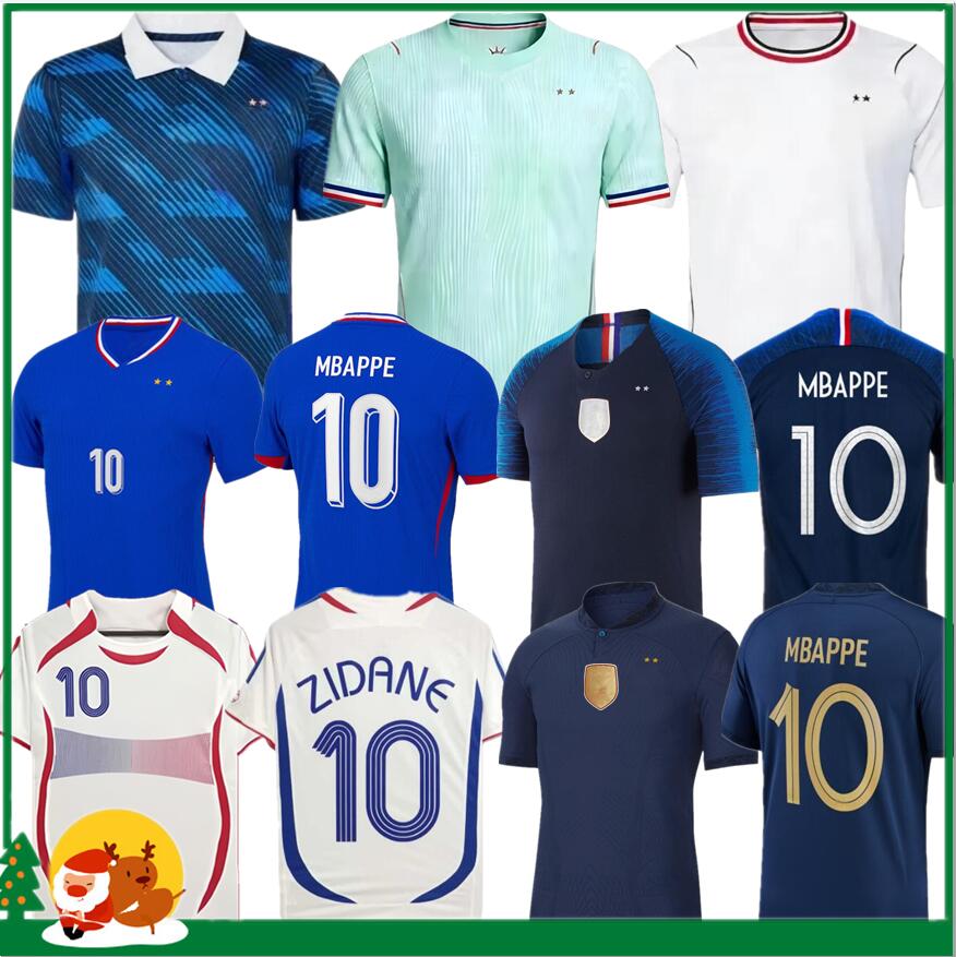 france jersey world cup 2026 French Soccer Jerseys 25 26 MBAPPE GIROUD DEMBELE EKITIKE Olise GRIEZMANN Kids Men Football tops Shirt maillot de foot ZIDANE vintage