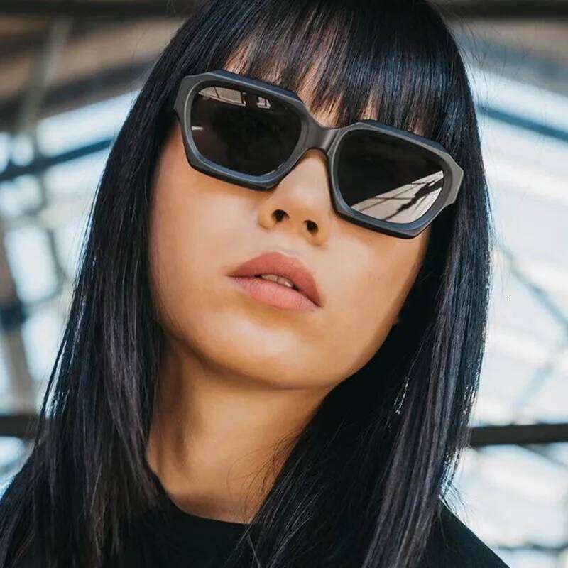 Fashion Square Sunglasses New Woman Luxury Brand Small Rectangle Sun Glasses Female Gradient Eyewear UV400 Oculos De Sol Y260207