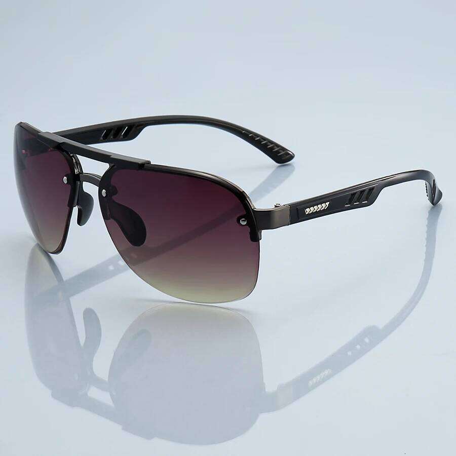 16PCS Oversized Fashion Gradient Sunglasses MenWomen Driving Fishing Running Mountaineering Outdoor safety Goggles Y260207