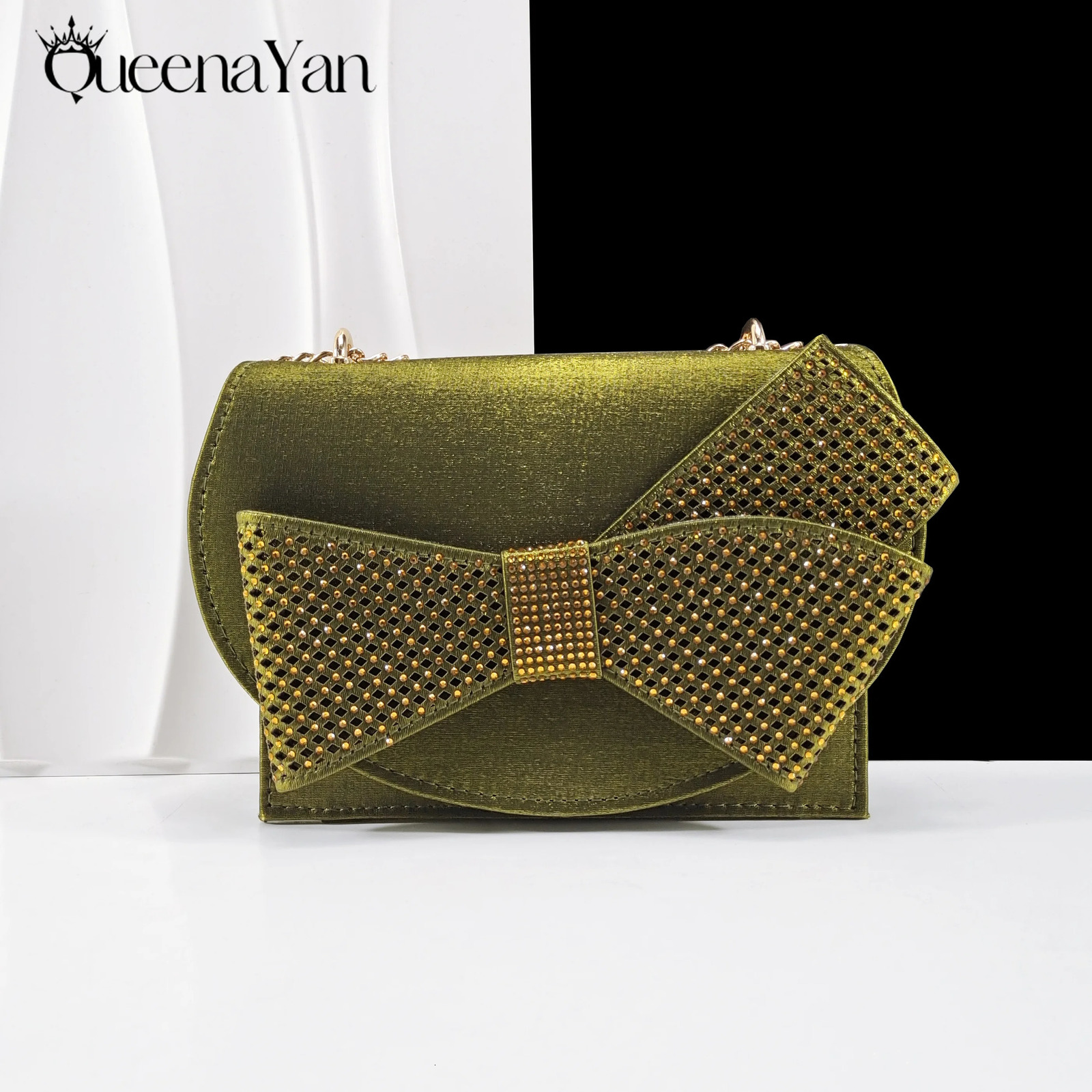 2025 n African Shoes Bag Set in Olive Open Toe Comfortable Womens High Heels on Instagram 260208